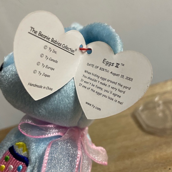 TY Retired Beanie Baby Eggs ll Like Mint With Tags - Picture 5 of 7